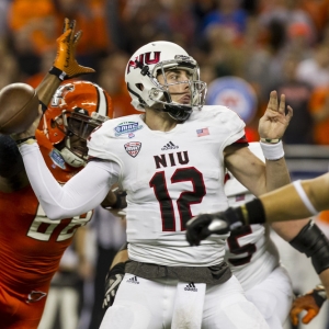 Northern Illinois Huskies quarterback Drew Hare