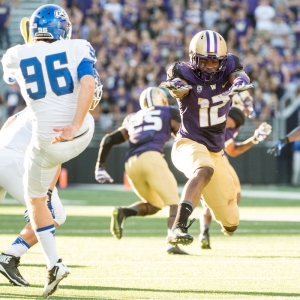 Washington Huskies running back Dwayne Washington