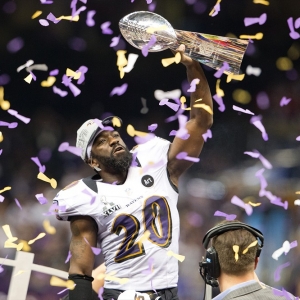 Ed Reed of the Baltimore Ravens