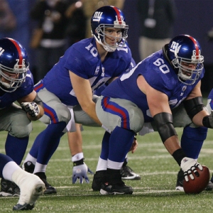 New York Giants quarterback Eli Manning