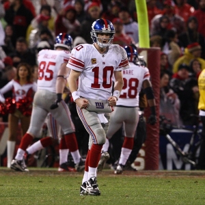 New York Giants quarterback Eli Manning