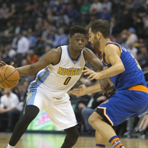 Emmanuel Mudiay of the Denver Nuggets