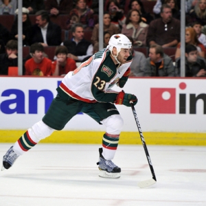 Minnesota Wild left wing Eric Nystrom