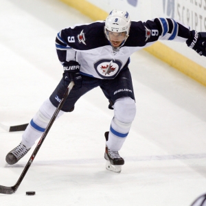 Winnipeg Jets left wing Evander Kane