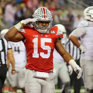 Ohio State Buckeyes running back Ezekiel Elliott