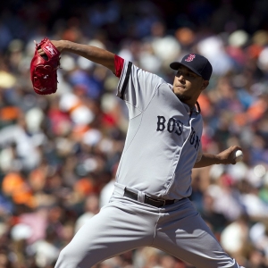 Boston Red Sox starting pitcher Felix Doubront