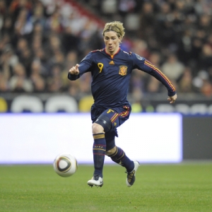 Fernando Torres of Spain