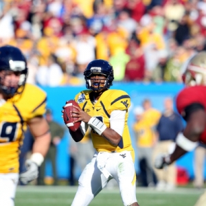 West Virginia quarterback Geno Smith