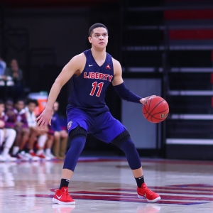Liberty Flames guard Georgie Pacheco-Ortiz