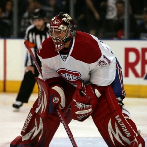 Goalie Carey Price of the Montreal Canadians