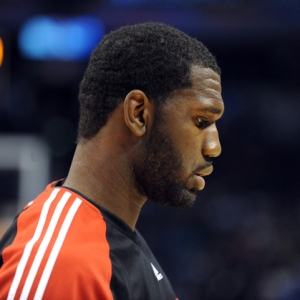 Portland Trailblazers center Greg Oden