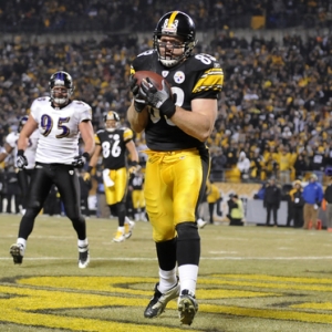 Heath Miller of the Pittsburgh Steelers 