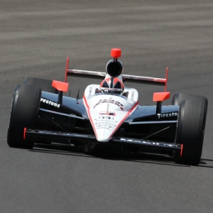 IRL driver and Pole Winner Helio Castroneves