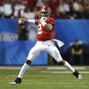 Alabama Crimson Tide quarterback Jalen Hurts