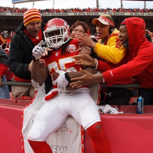 Kansas City Chiefs running back Jamaal Charles