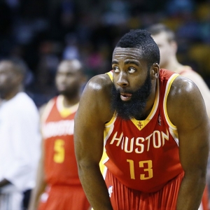 Houston Rockets shooting guard James Harden