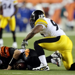 James Harrison of the Pittsburgh Steelers