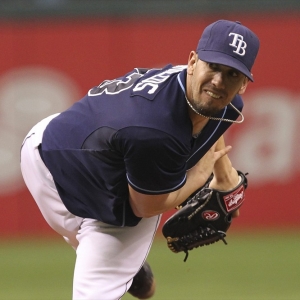 Rays starting pitcher James Shields