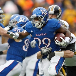 Kansas Jayhawks running back James Sims