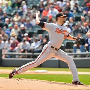 Jason Hammel of the Baltimore Orioles