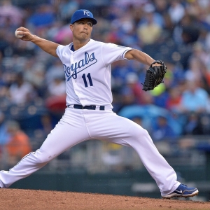 Kansas City Royals starting pitcher Jeremy Guthrie