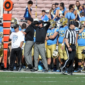 UCLA Bruins head coach Jim Mora