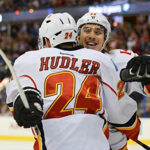 Calgary Flames Right Wing Jiri Hudler