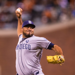 San Diego Padres relief pitcher Joaquin Benoit