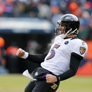 Baltimore Ravens quarterback Joe Flacco