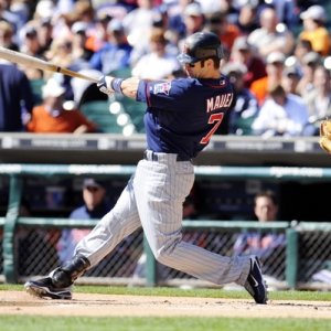 Minnesota Twins catcher Joe Mauer.