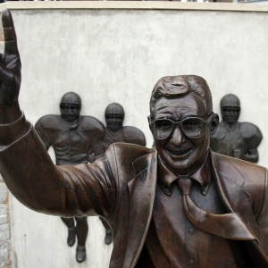 Penn State Coach Joe Paterno.