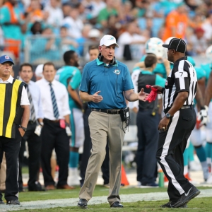 Miami Dolphins head coach Joe Philbin