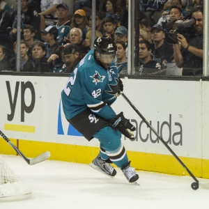 Joel Ward San Jose Sharks
