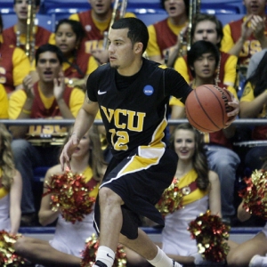 Guard Joey Rodriguez (12) of the VCU Rams