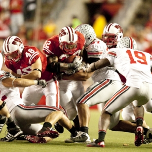 Wisconsin Badgers running back John Clay