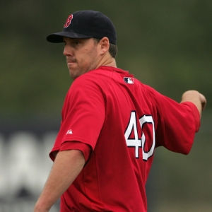 John Lackey, pitcher for the Boston Red Sox.