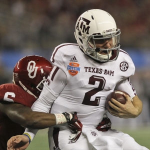 Texas A&M Aggies quarterback Johnny Manziel