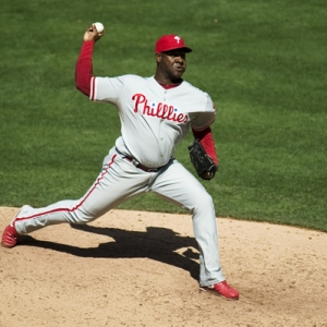 Philadelphia Phillies relief pitcher Jose Contreras