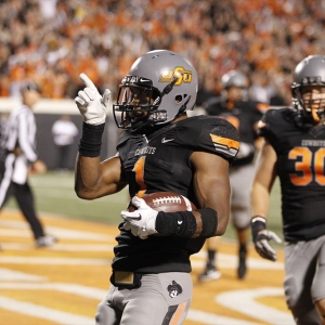 Oklahoma State Cowboys freshman running back Joseph Randle
