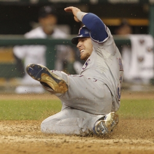 Texas Rangers left fielder Josh Hamilton