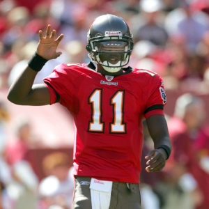 Quarterback Josh Johnson of the Buccaneers.