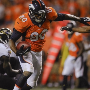 Denver Broncos tight end Julius Thomas