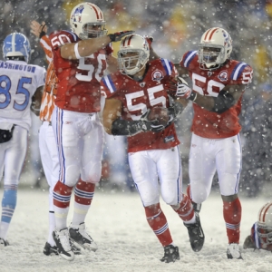 New England Patriots Junior Seau.