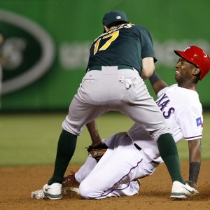 The Texas Rangers' Jurickson Profar