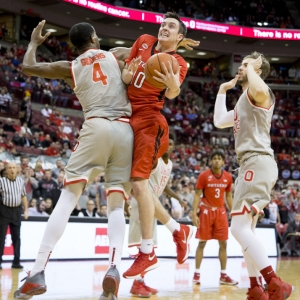 Rutgers Scarlet Knights guard Justin Goode