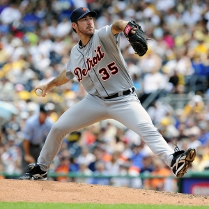 Detroit Tigers starting pitcher Justin Verlander