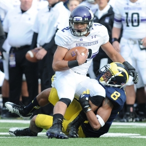 Northwestern quarterback Kain Colter