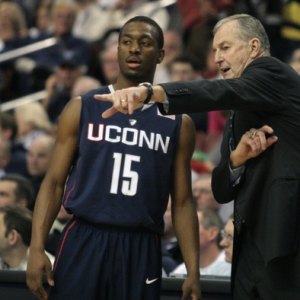 Kemba Walker of the Connecticut Huskies