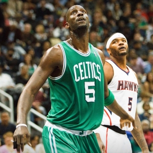 Kevin Garnett of the Boston Celtics