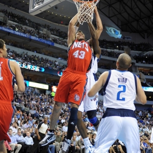 New Jersey Nets power forward Kris Humphries